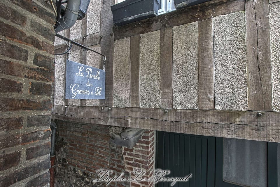 Duplex Le Perroquet - Building entrance, Decorative detail