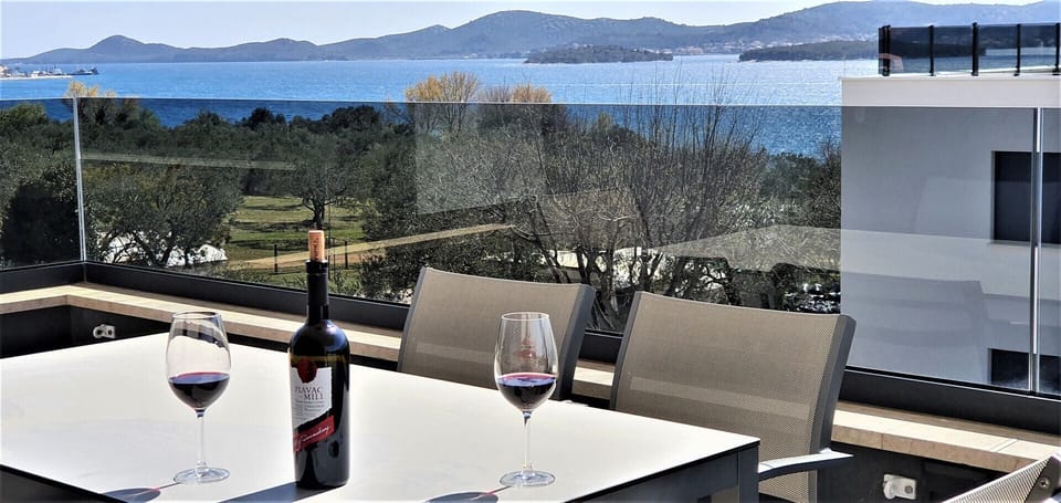 Leisure time on balcony