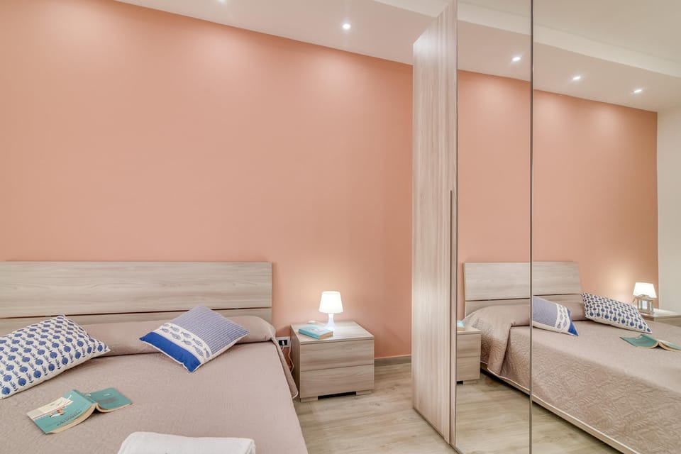 Family Apartment, 1 Bedroom, Balcony, Sea Facing (Corallo House 200m From The Sea) | 1 bedroom