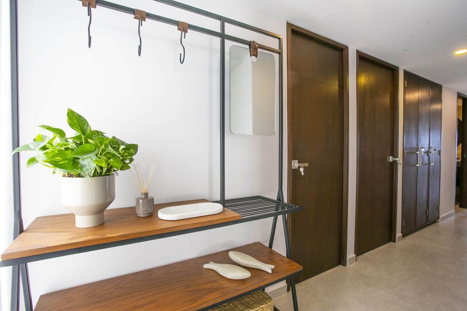 Main access to the condo
