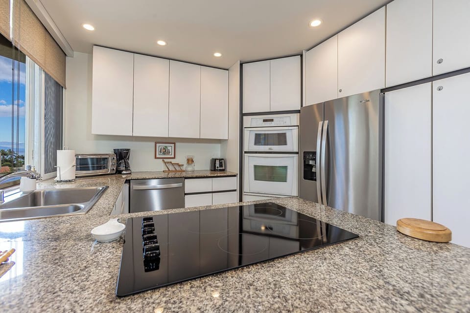Clean, functional kitchen designed for convenience