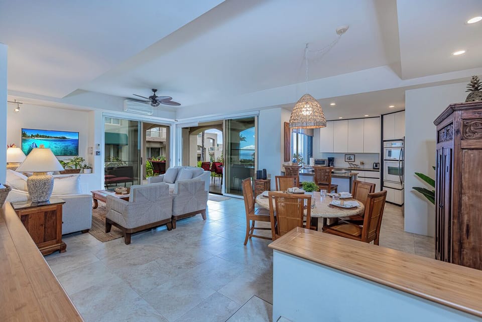 Fresh, welcoming layout with room to relax and gather