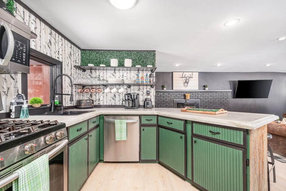 From morning lattes to midnight snacks, this kitchen is a chef’s enchanted dream.