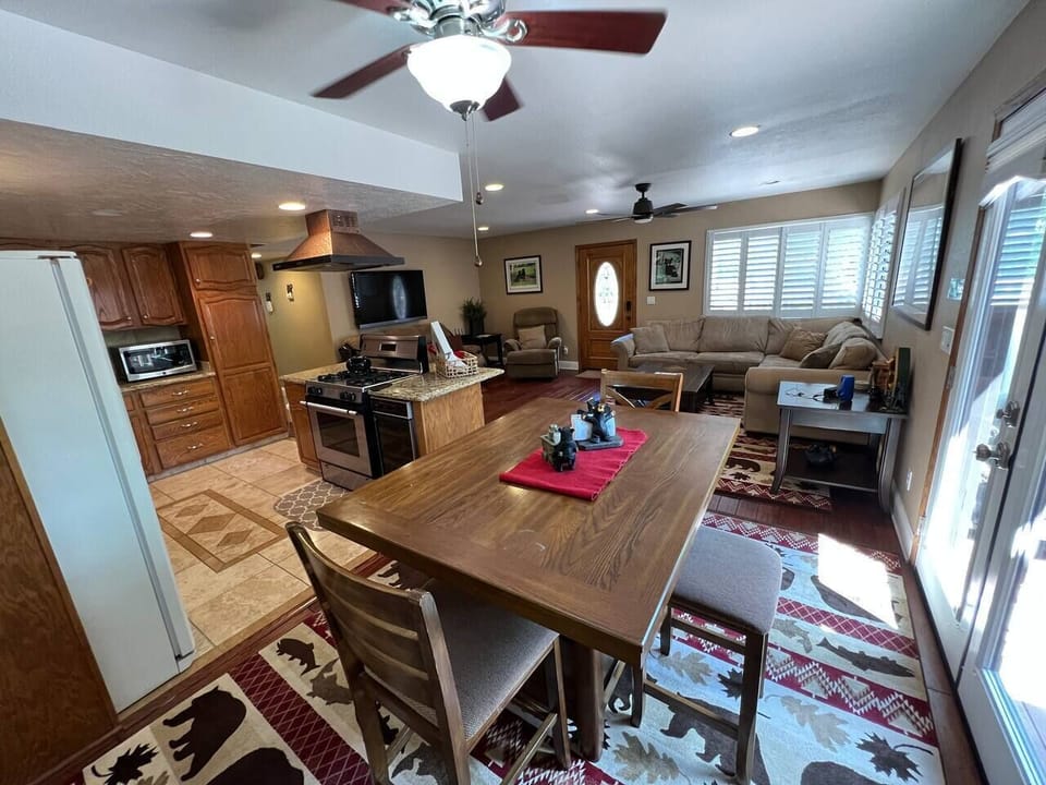 Open living space for family gatherings.