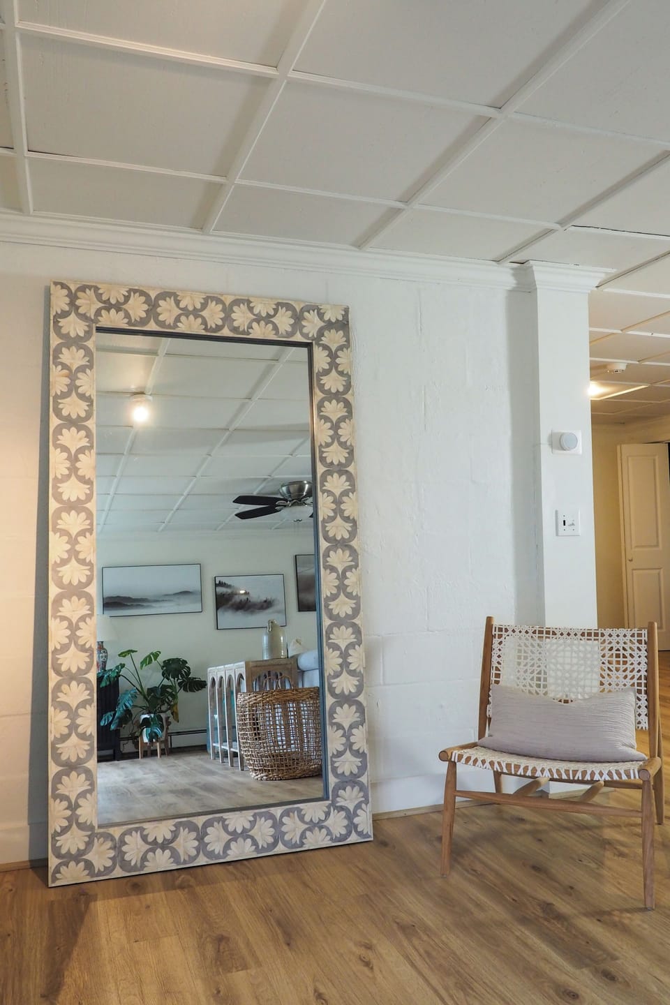 A quiet little corner designed for deep breaths, and feeling at home.