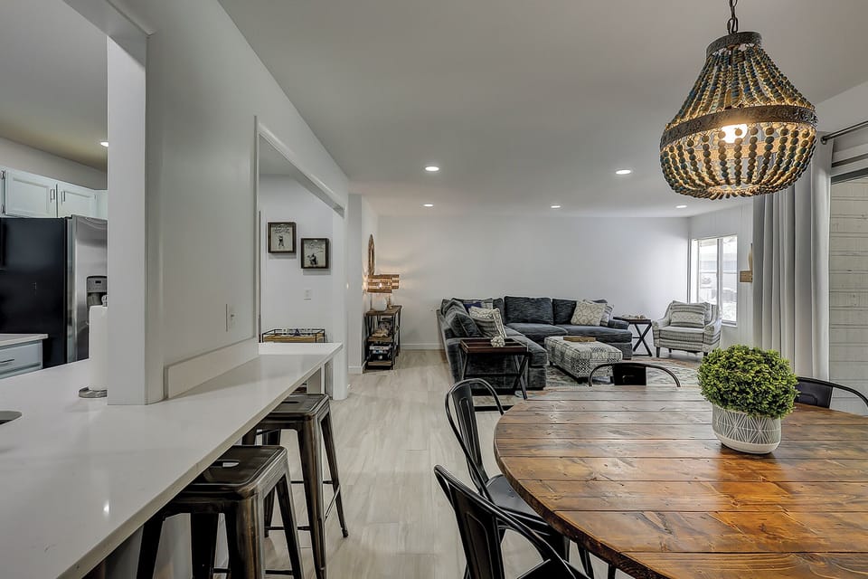 Kitchen and dining