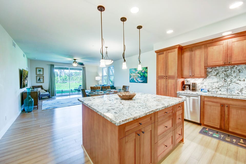 Tons of space for groceries~ gathering & good memories!