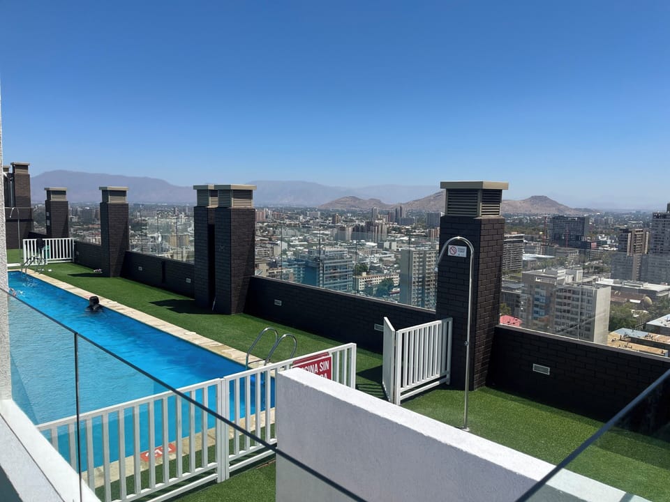 Rooftop pool