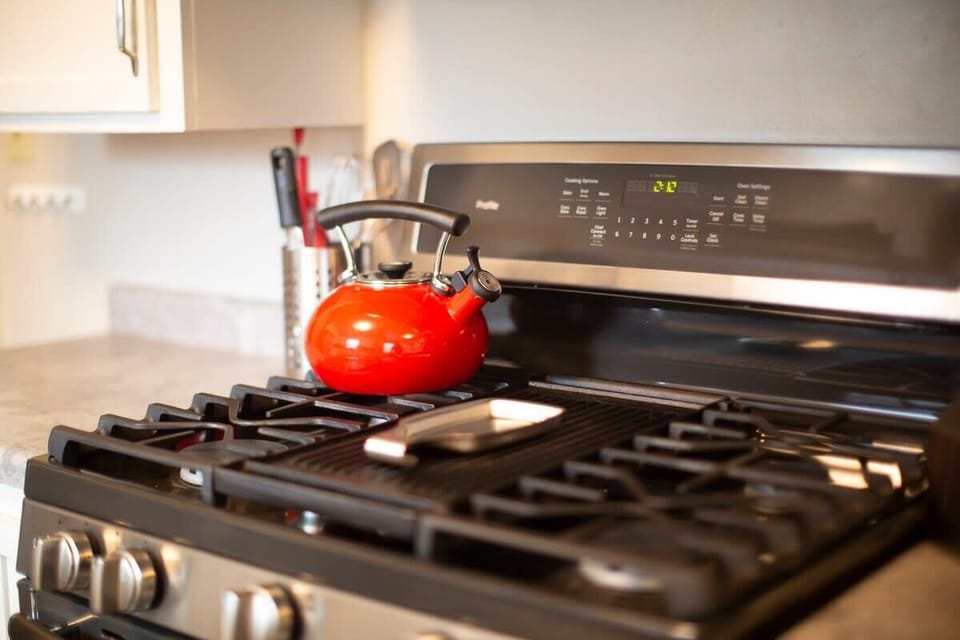 High power convection oven and range.