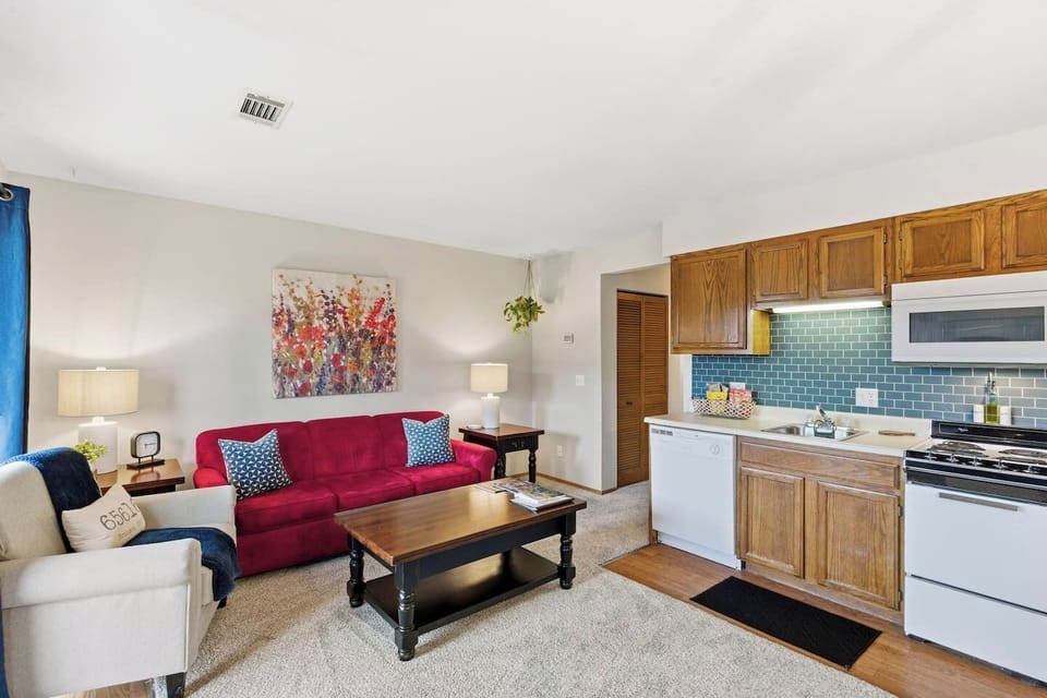 Living/Kitchen Open Concept