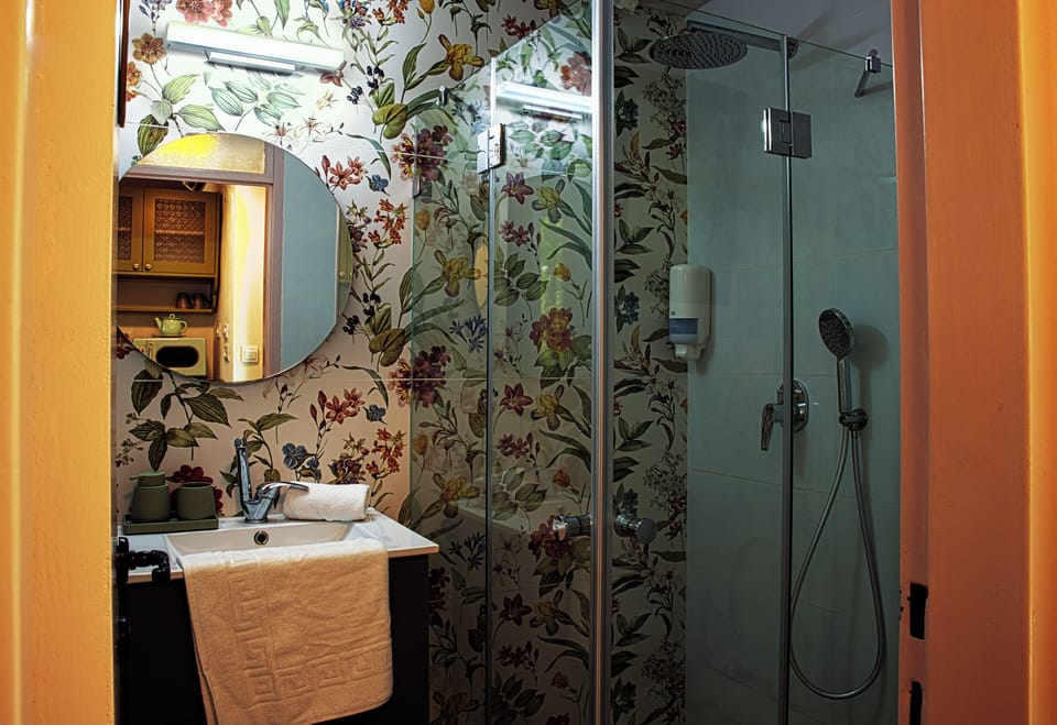 Deluxe Double Room | Bathroom | Shower, towels