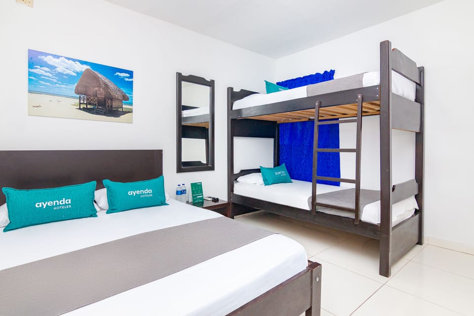 Standard Quadruple Room | Hypo-allergenic bedding available, iron/ironing board (on request)