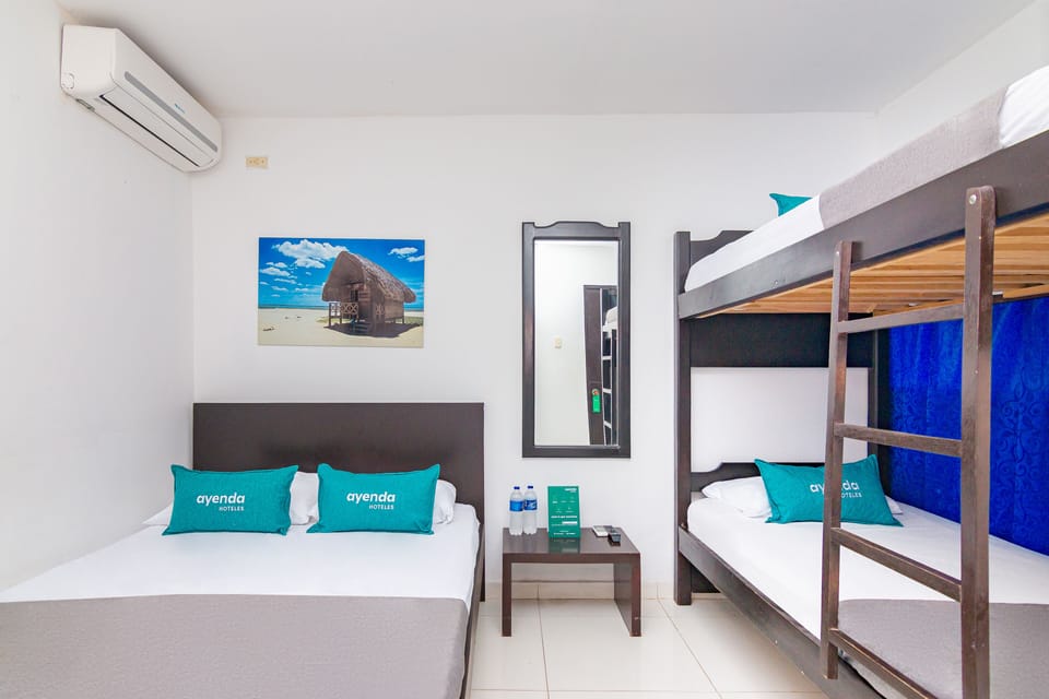 Standard Quadruple Room | Hypo-allergenic bedding available, iron/ironing board (on request)