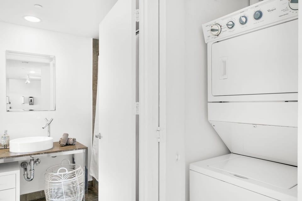 Washer and Dryer in the unit!