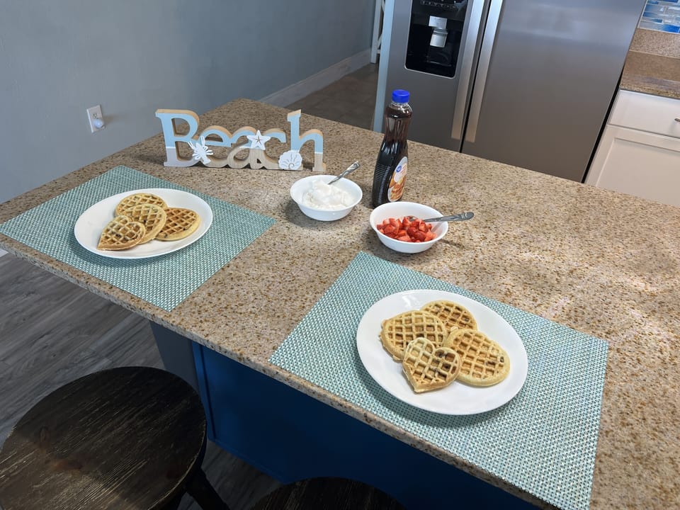 Prepare a special breakfast with your family favorites ... and save money too!