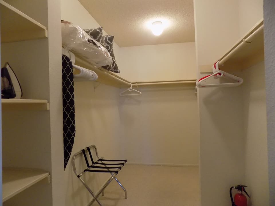Primary bedroom closet