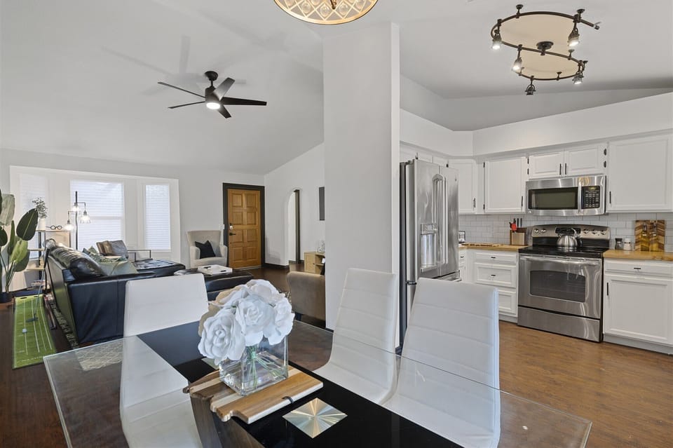 Sit down w/ a home cooked meal or bring your take out for a family style dinner.
