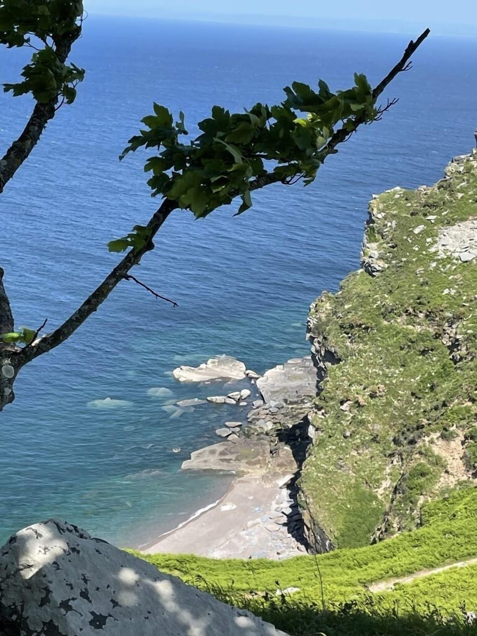 walk from Moor and Sea to Valley of Rocks