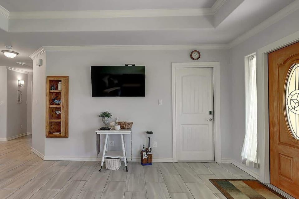 Open Living, Dining, and Kitchen. 
