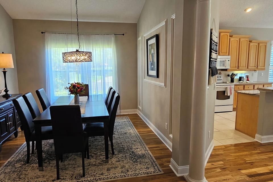 Dining Area and Kitchen