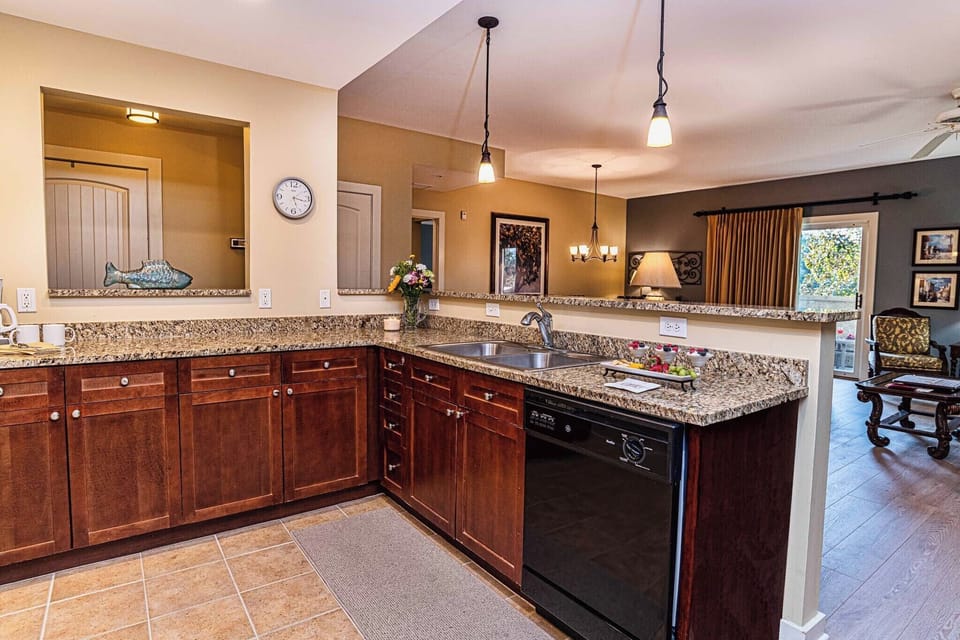 Kitchen to Living Area