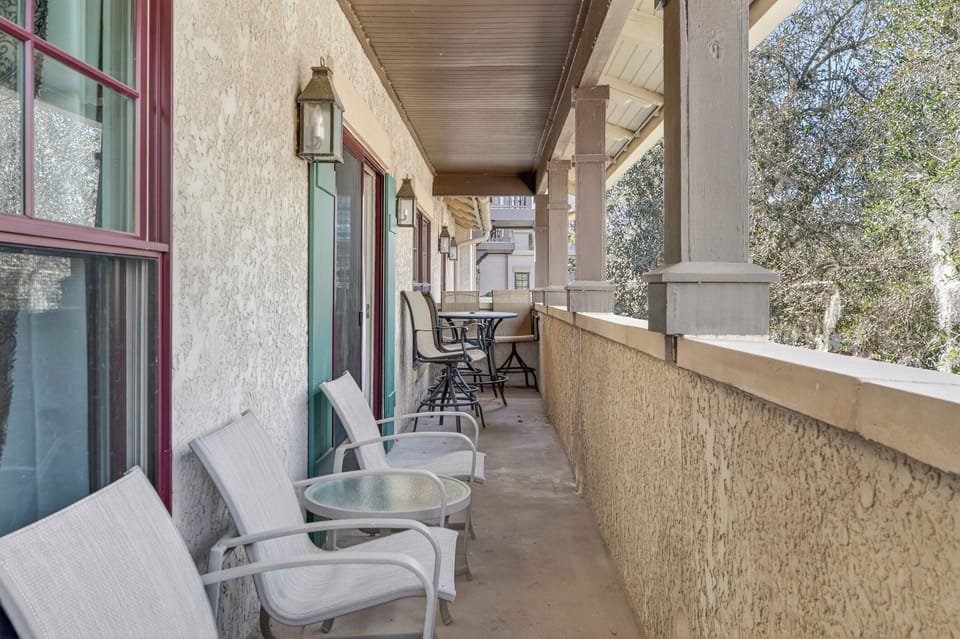 Long Private Balcony