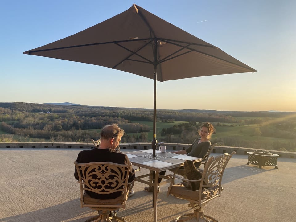 The patio