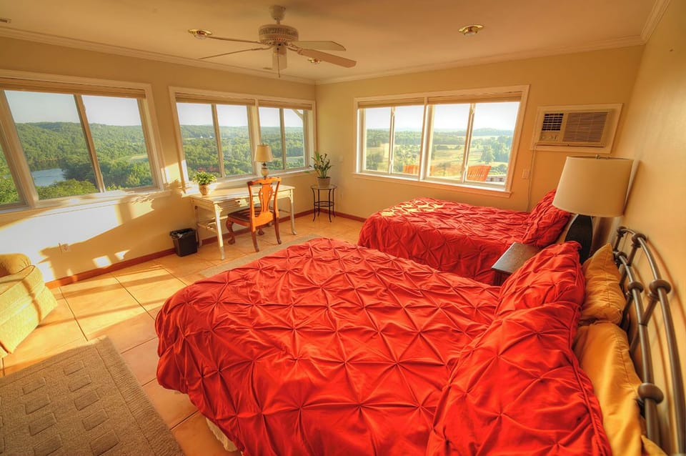 Bedroom#2 has 2 full size beds and attached bathroom 