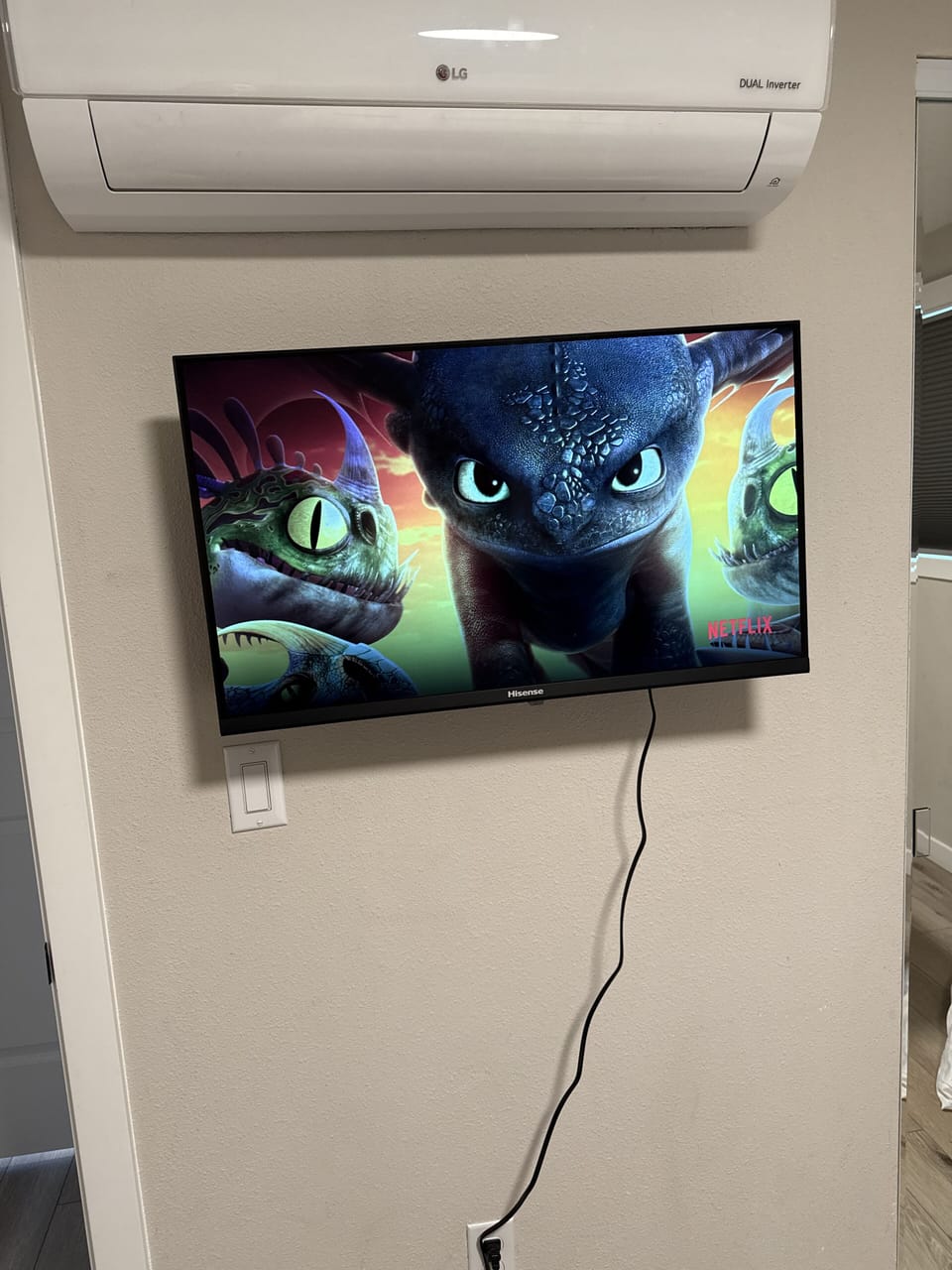 Bedroom 2 smart TV