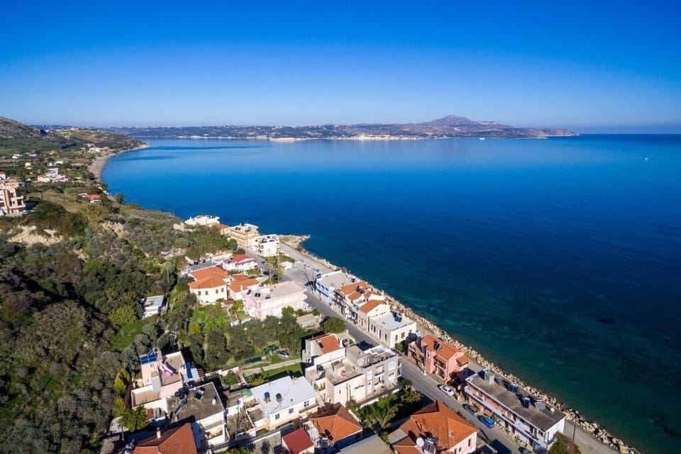Aerial view of the area