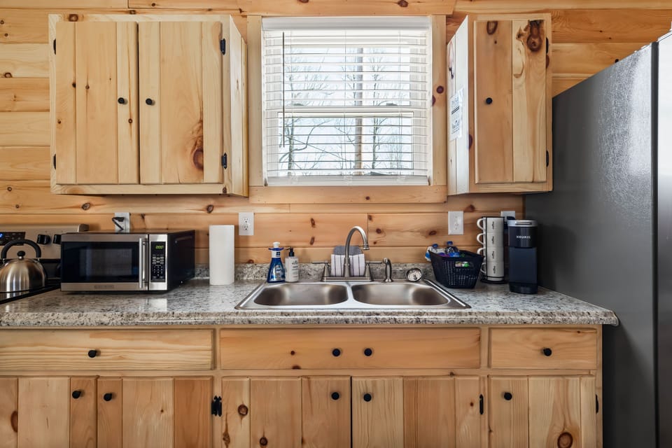 Kitchen stocked with basics!