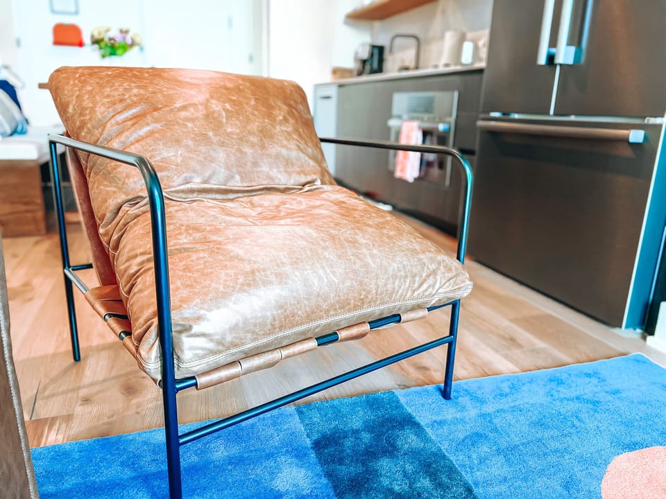 Goldilocks your way around the unit until you find your favorite chair.