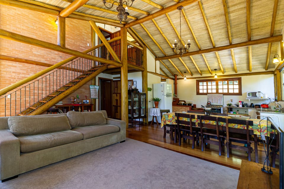 Family House | Living area | 42-inch LED TV with digital channels, TV, fireplace