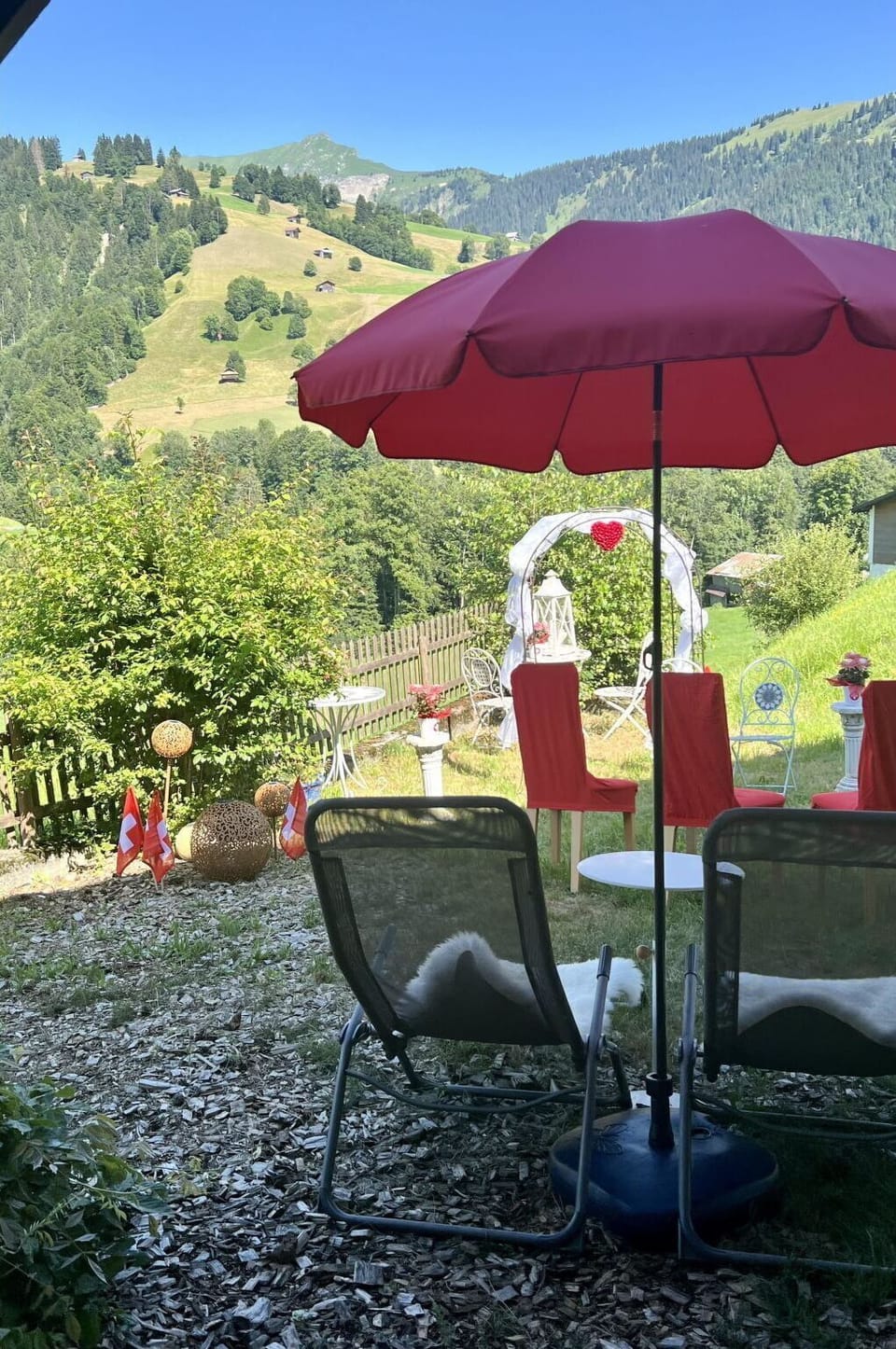 Umbrella, Furniture, Outdoor Furniture, Chair, Outdoor Table, Shade, Garden, Leisure, Lawn, Yard