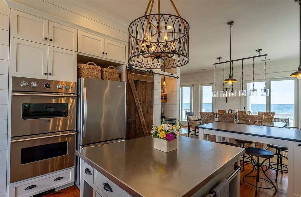 Kitchen for entertaining