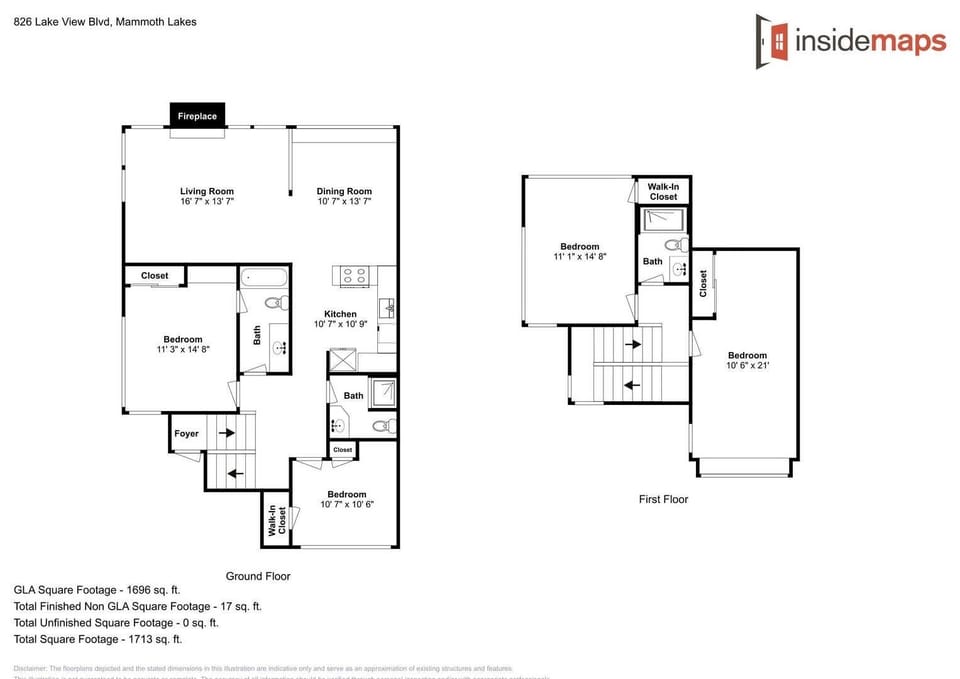 Condo, 4 Bedrooms | Floor plan