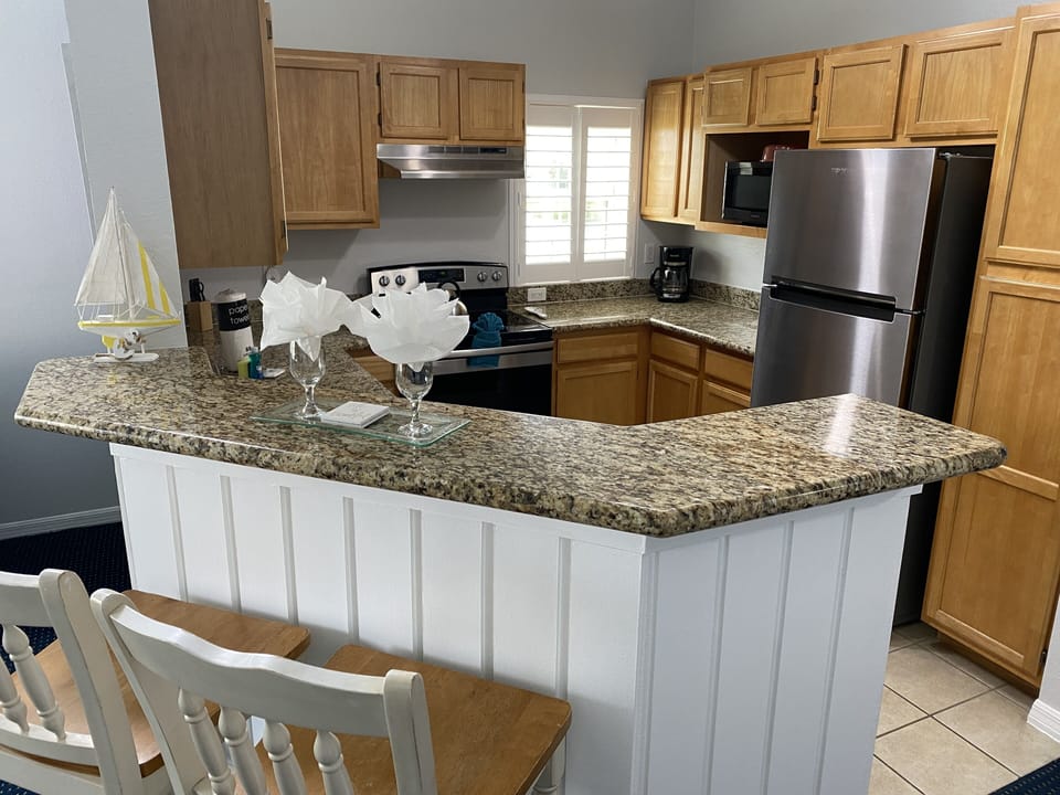 Fully equipped kitchen 