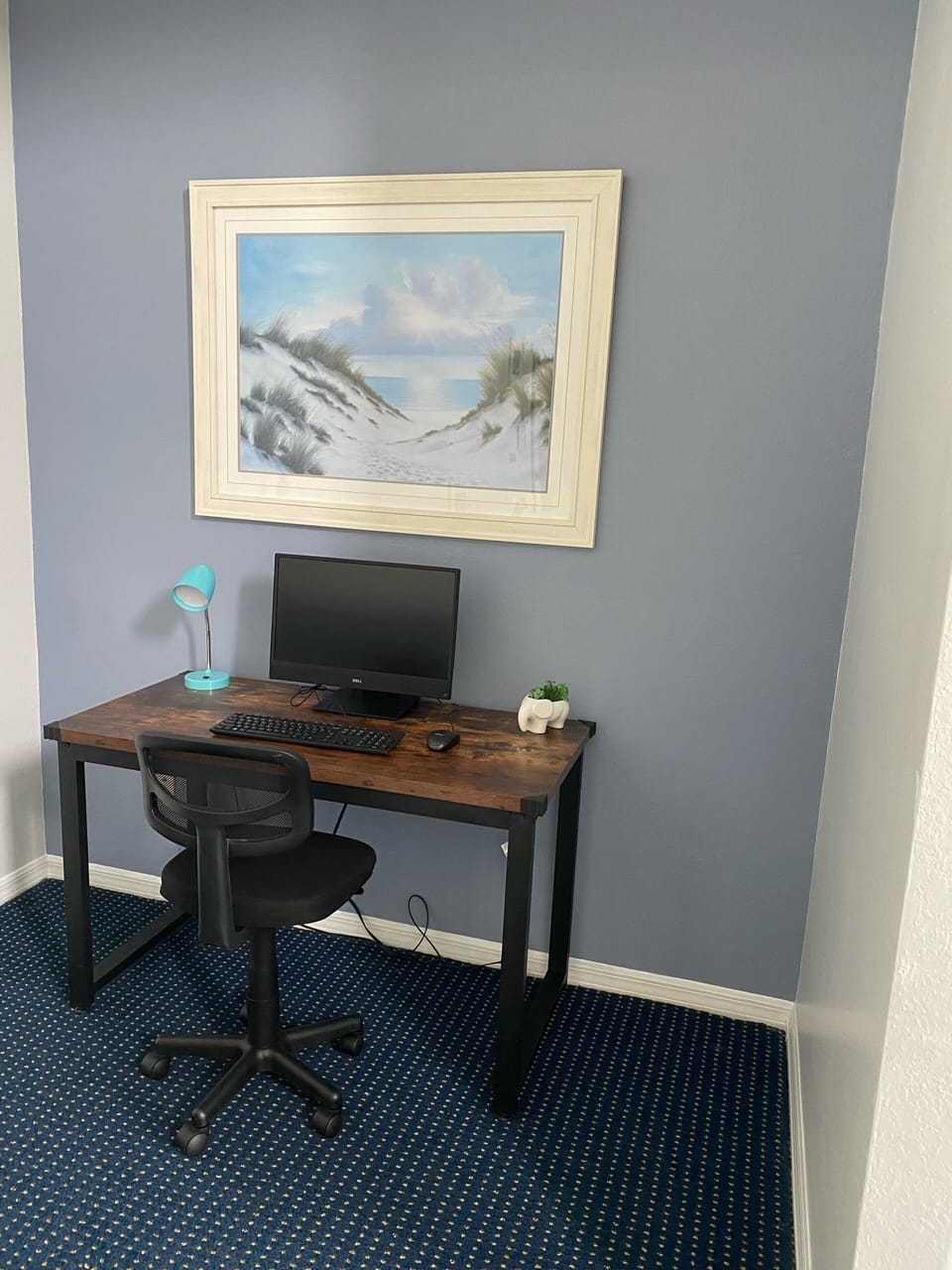 Work space available 