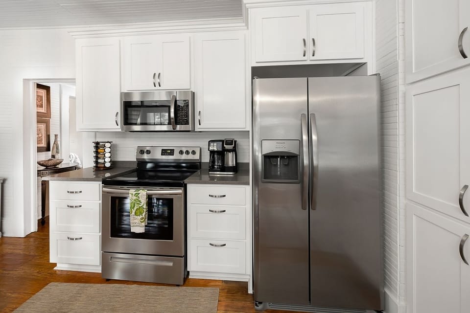 New stainless appliances