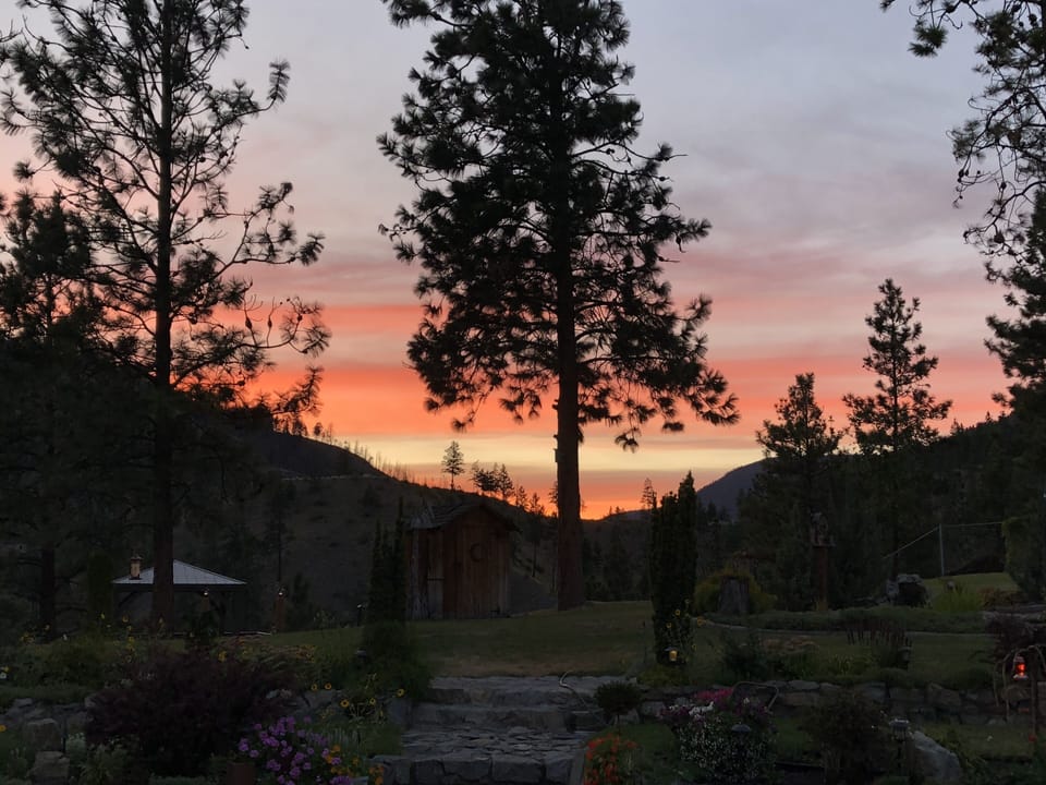 Evening sunset 