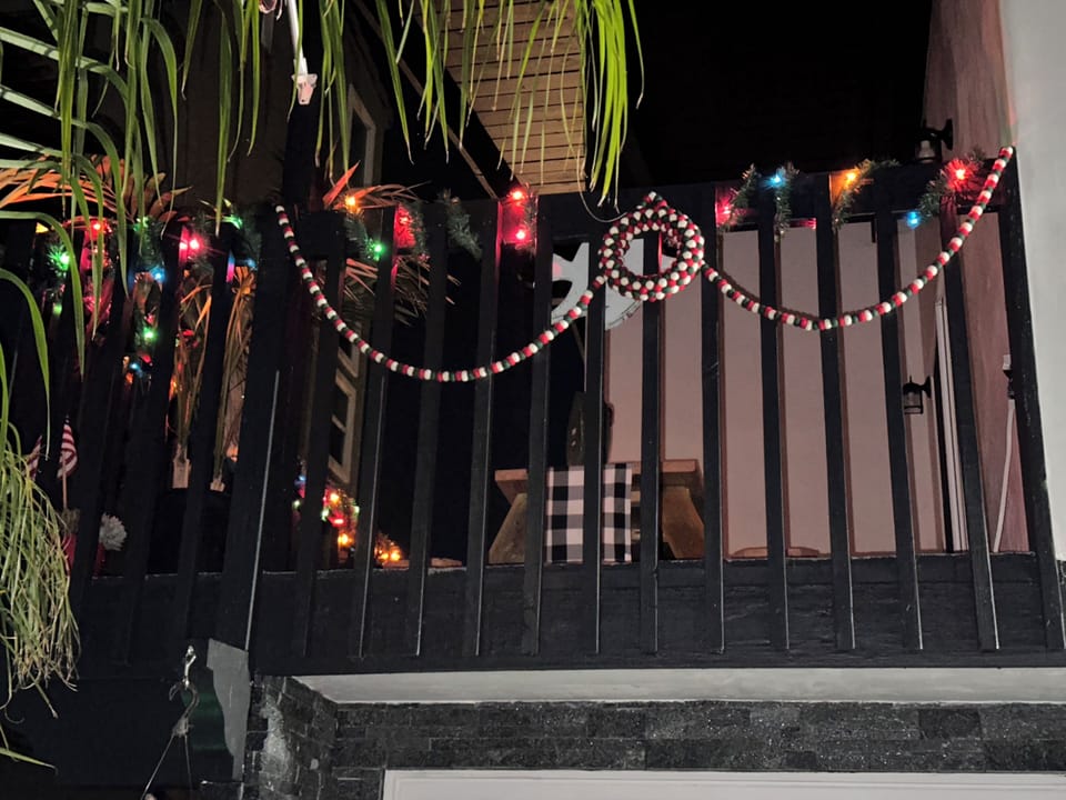 Come spend the holidays at our festive and fun beach cottage!