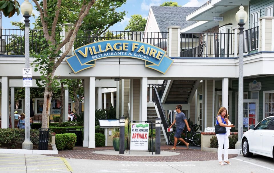Also walking distance local Village Faire.