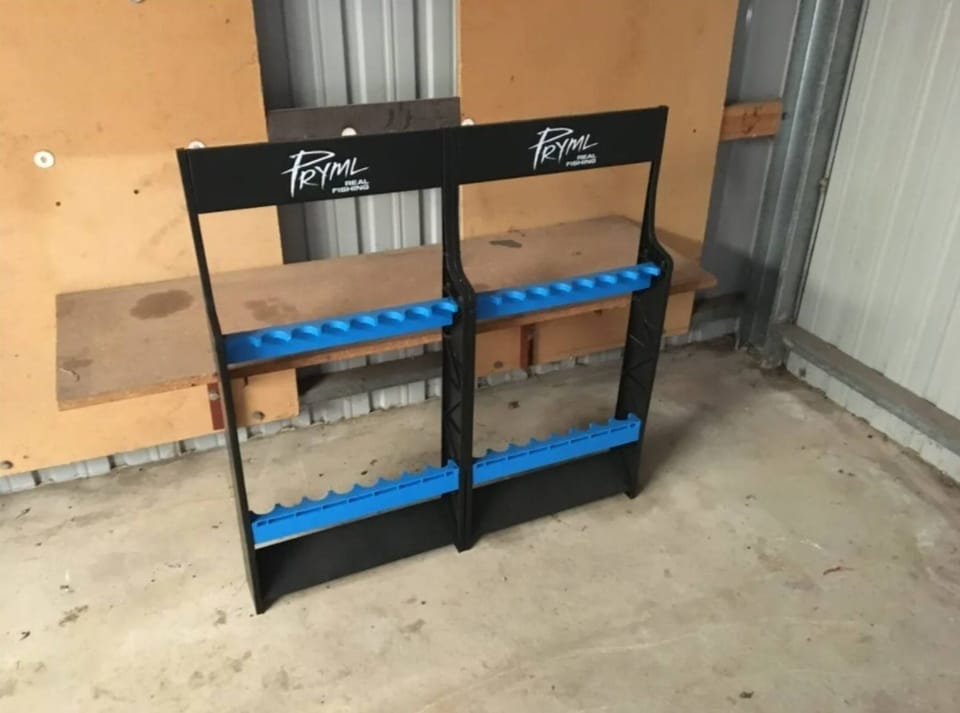 Fisherman’s rod stand