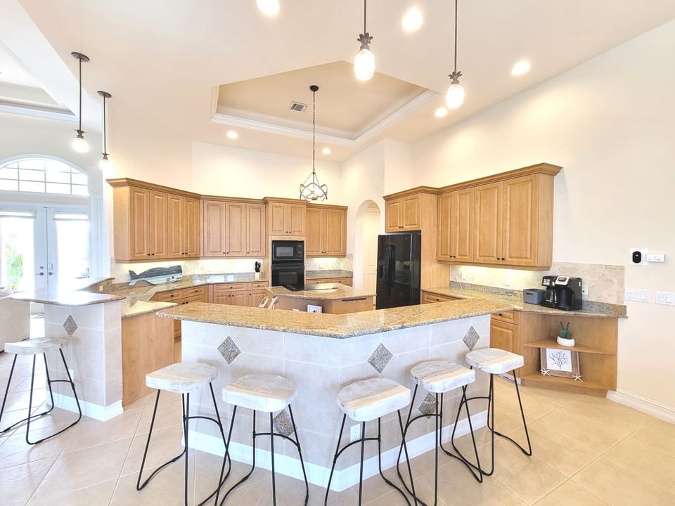 Fully functioning kitchen