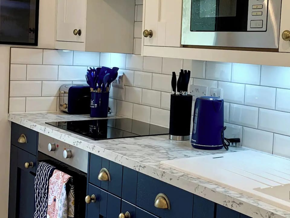 Fully equipped home away from home kitchen