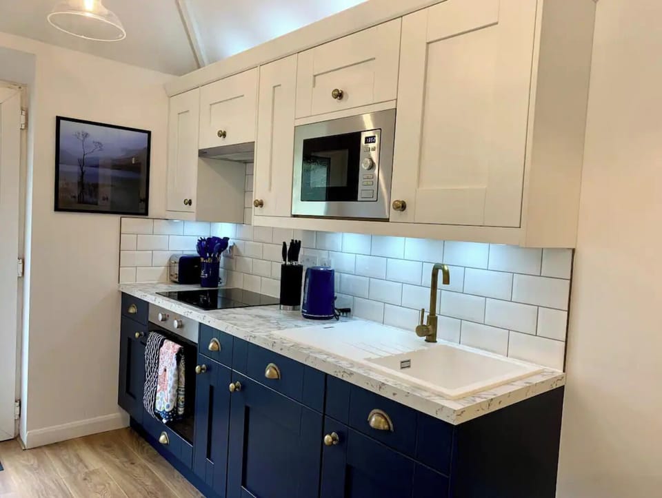 Fully equipped home away from home kitchen