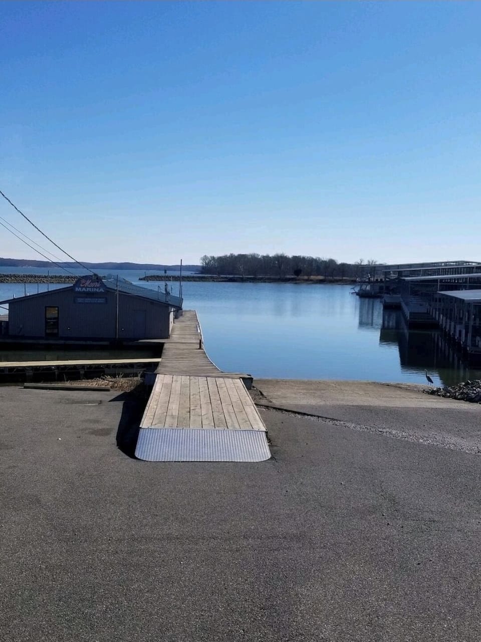 Boat ramp at Moors