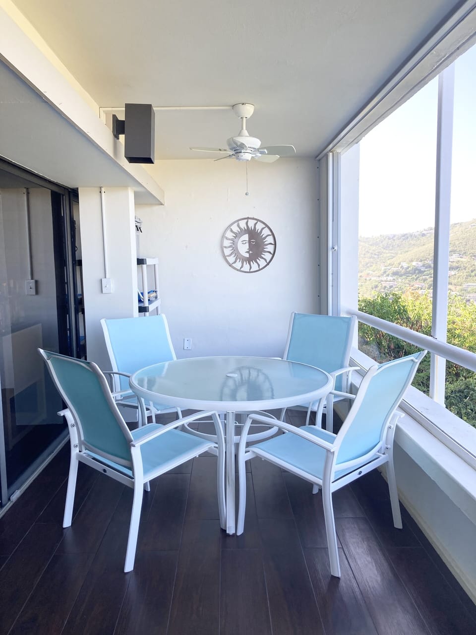 Have morning coffee on your private balcony or heat up the grill for dinner. 