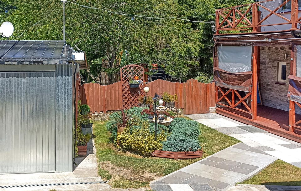 outside