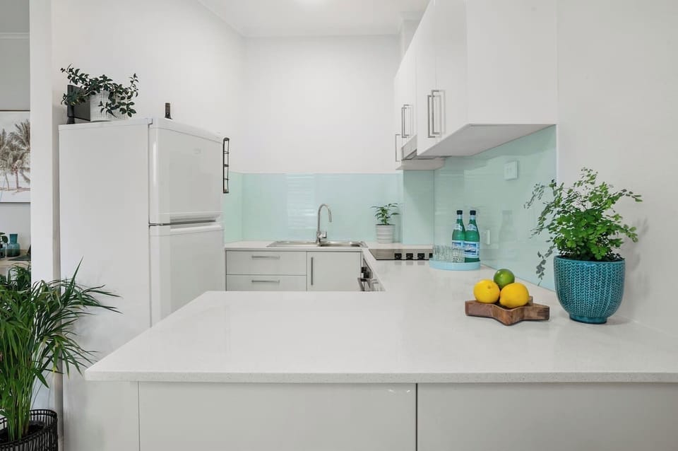 Cook up a storm in the modern, fully appointed kitchen.
